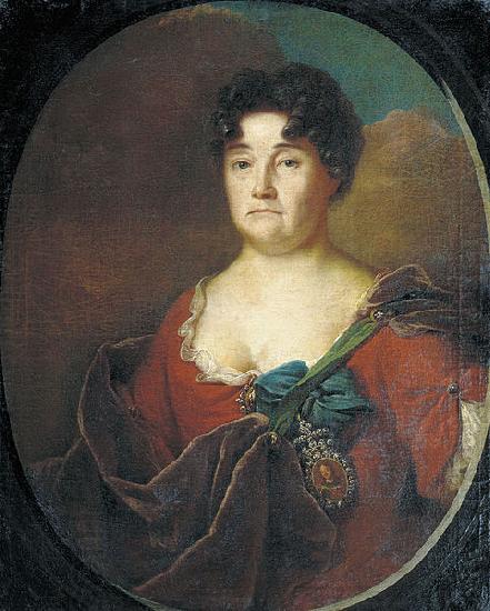Aleksei Matveev Portrait of Anastasia Golicyna
